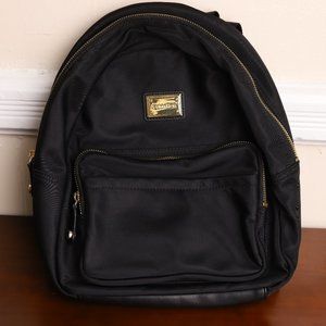 Calvin Klein Small Black Nylon Backpack Purse